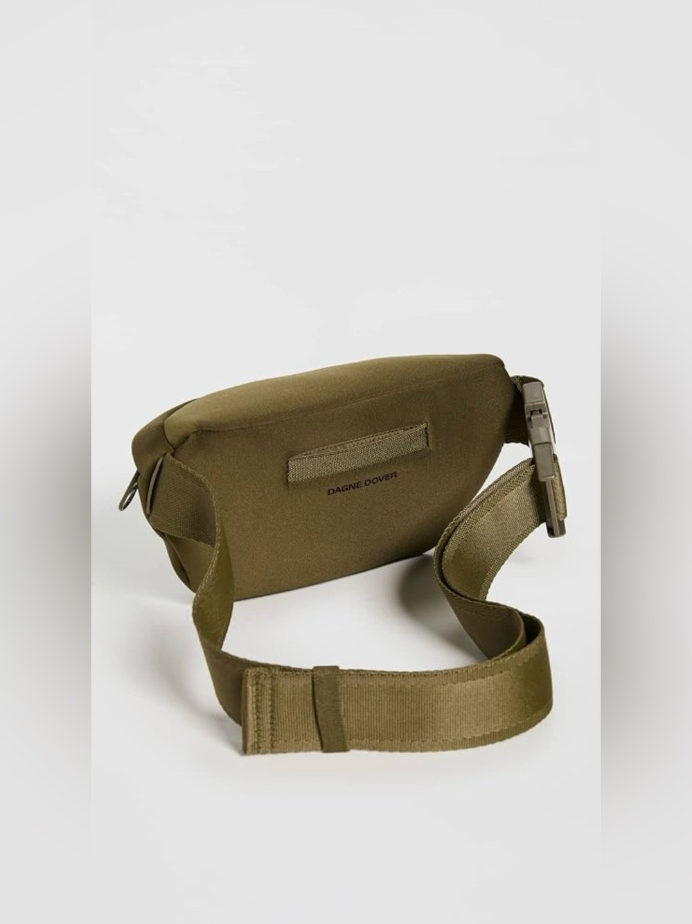 Dagne Dover Olive Green Crossbody Belt Bag